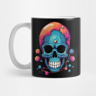 Skull in Space Mug